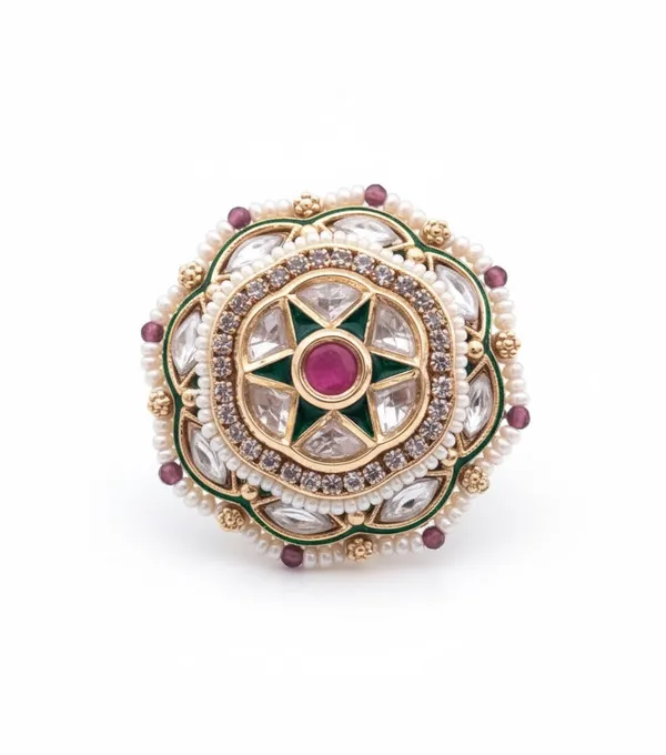 Gold_Rajrani_Ring_For_Women